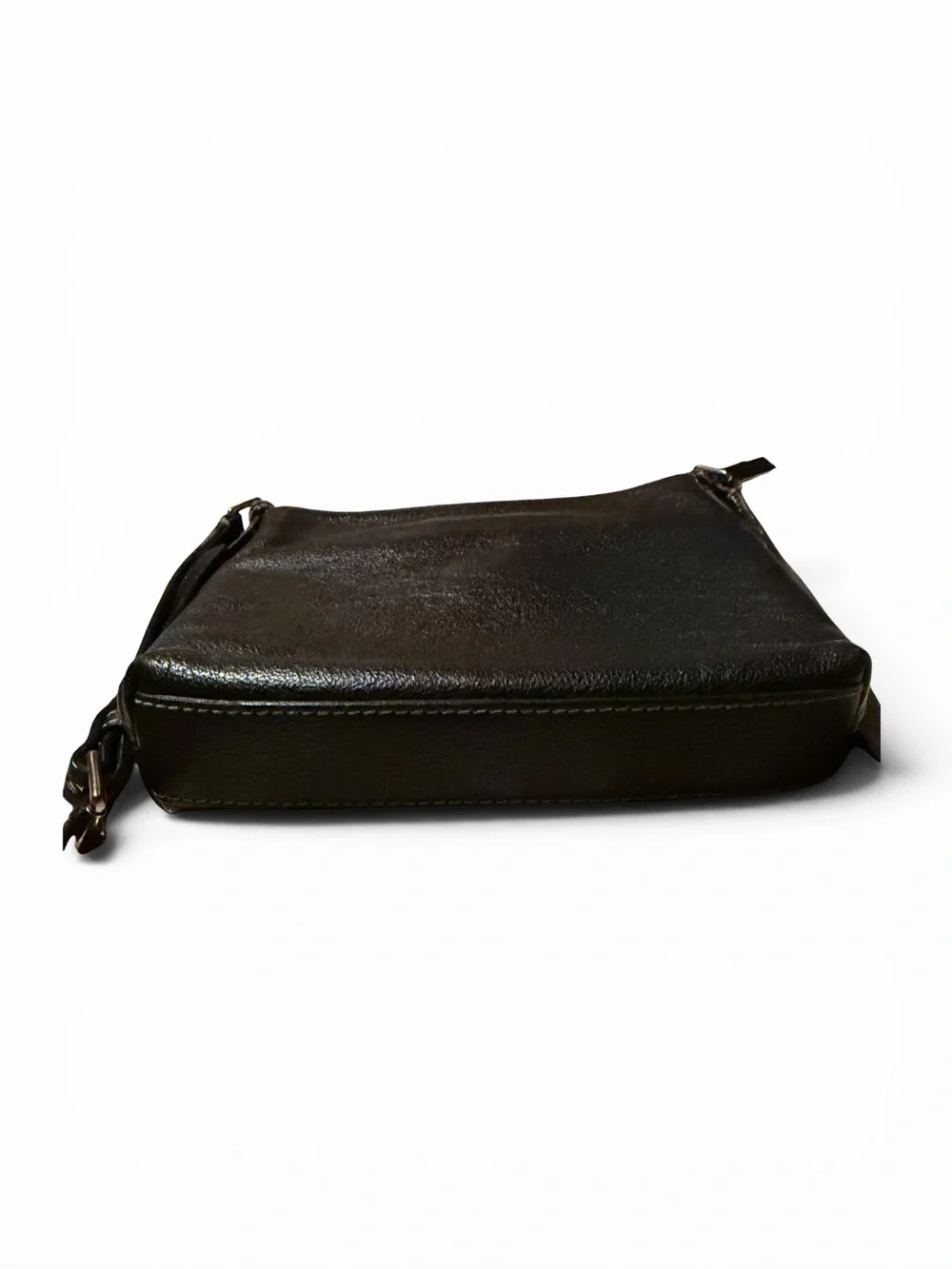 Dooney & Bourke Black Pebbled Leather Crossbody Bag